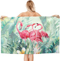 Pink Flamingo Beach Towel Q900969