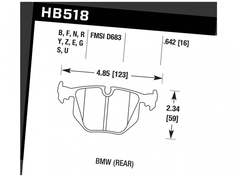 DTC 70 Brake Pads O910629