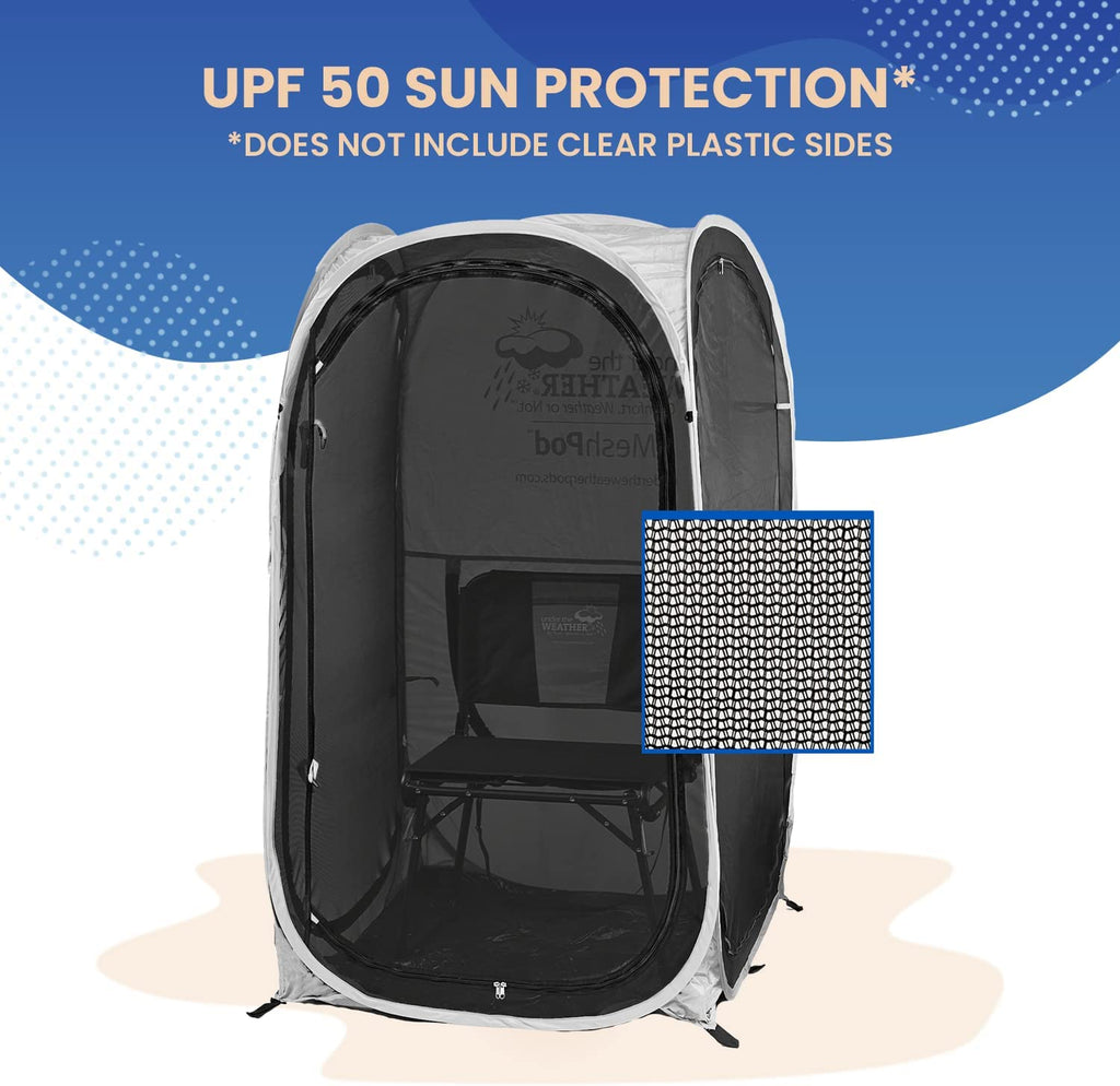 1-Person Pop-Up Mosquito Screen Tent with No-See-Um Proof Mesh T3761