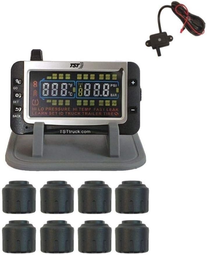 Tire Pressure Monitor with 8 Cap Sensors and Color Display C71556