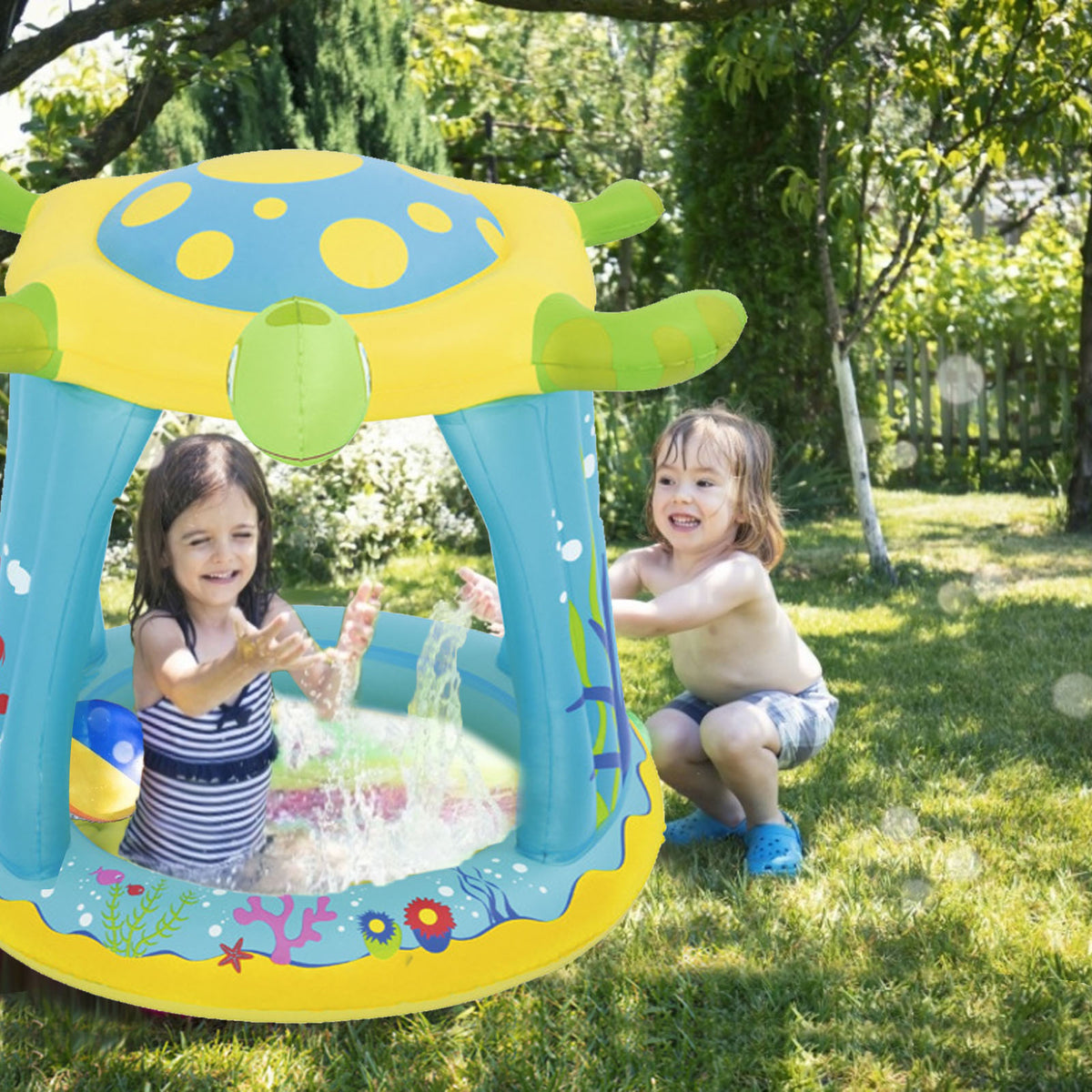 Inflatable Sunshade Pool Bathing Tub I3674