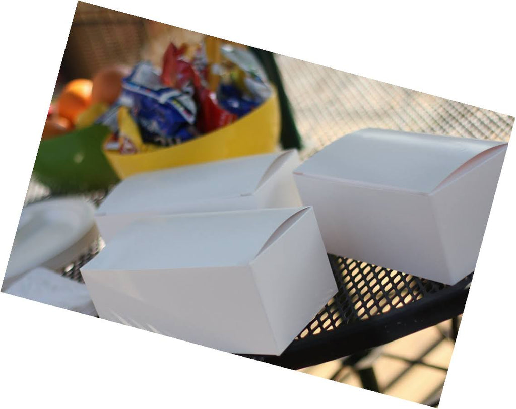 White Paperboard Tuck Top Boxes, 250-carton F6681