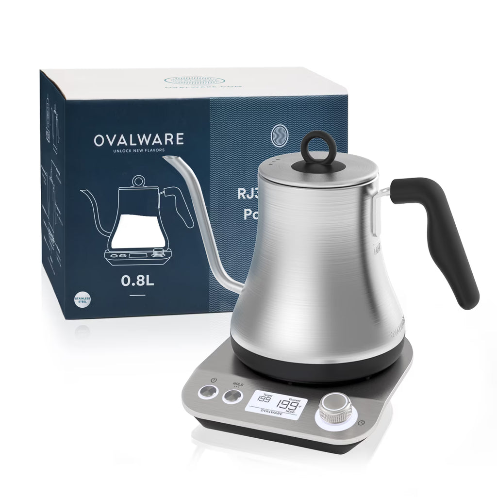 Electric Pour-over Gooseneck Kettle 0.8L Stainless Steel M388292
