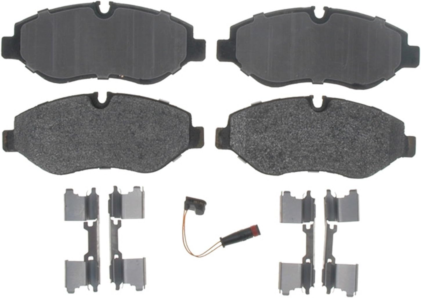 Semi-Metallic Front Disc Brake Pad Set Pack of 2 N665675
