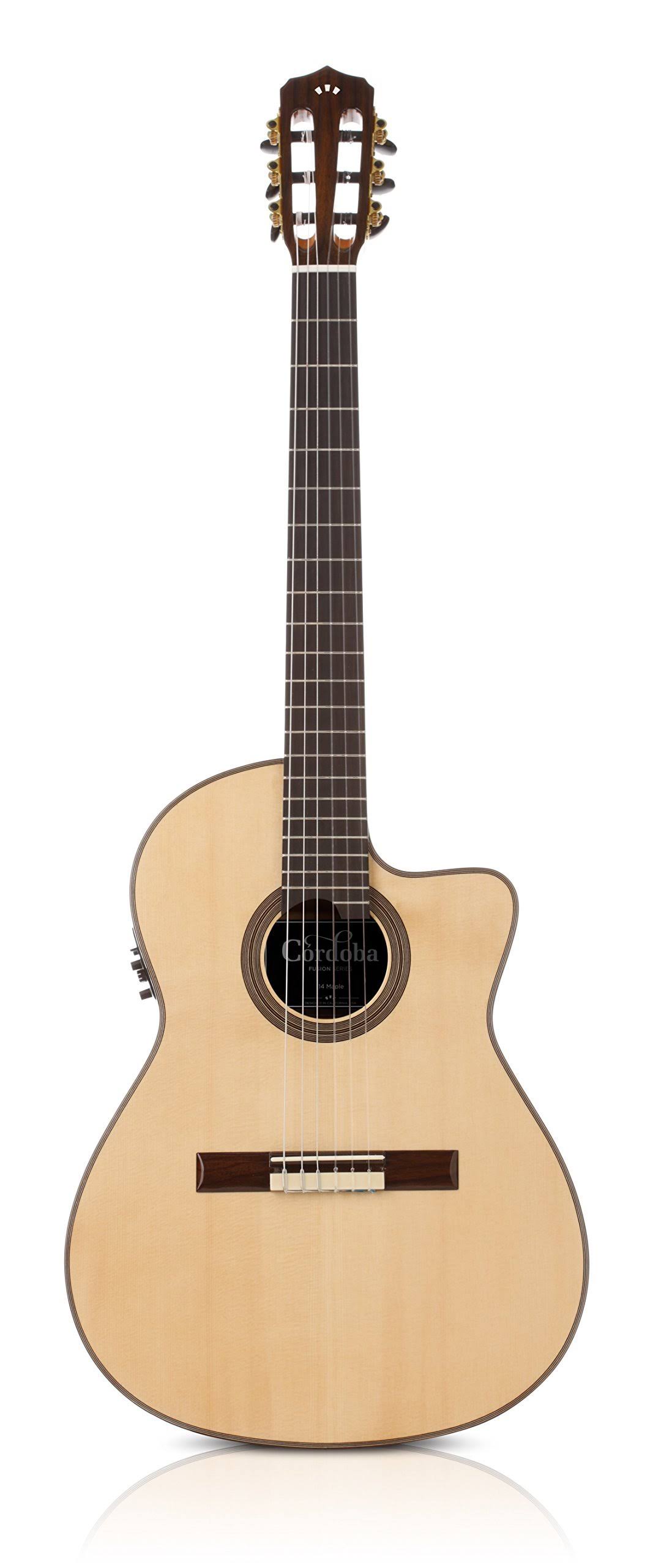 Maple Acoustic Electric Nylon String Classical Guitar P514