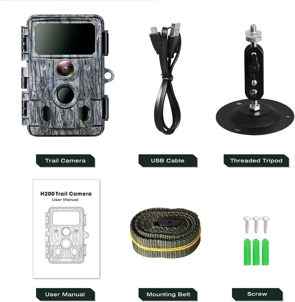 4K WiFi 30MP Game Camera with 940nm No-Glow IR LEDs Night Vision Waterproof IP66 Pack of 2 F19012