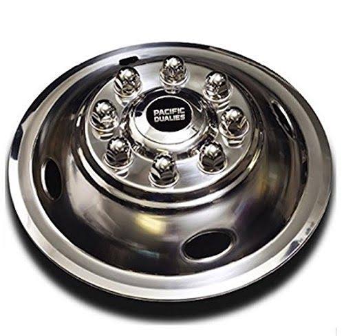 Polished 16 inch 8 Lug Stainless Steel Wheel Simulator O855668