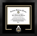 11 x 8.5 in Black Frame Diploma R2285