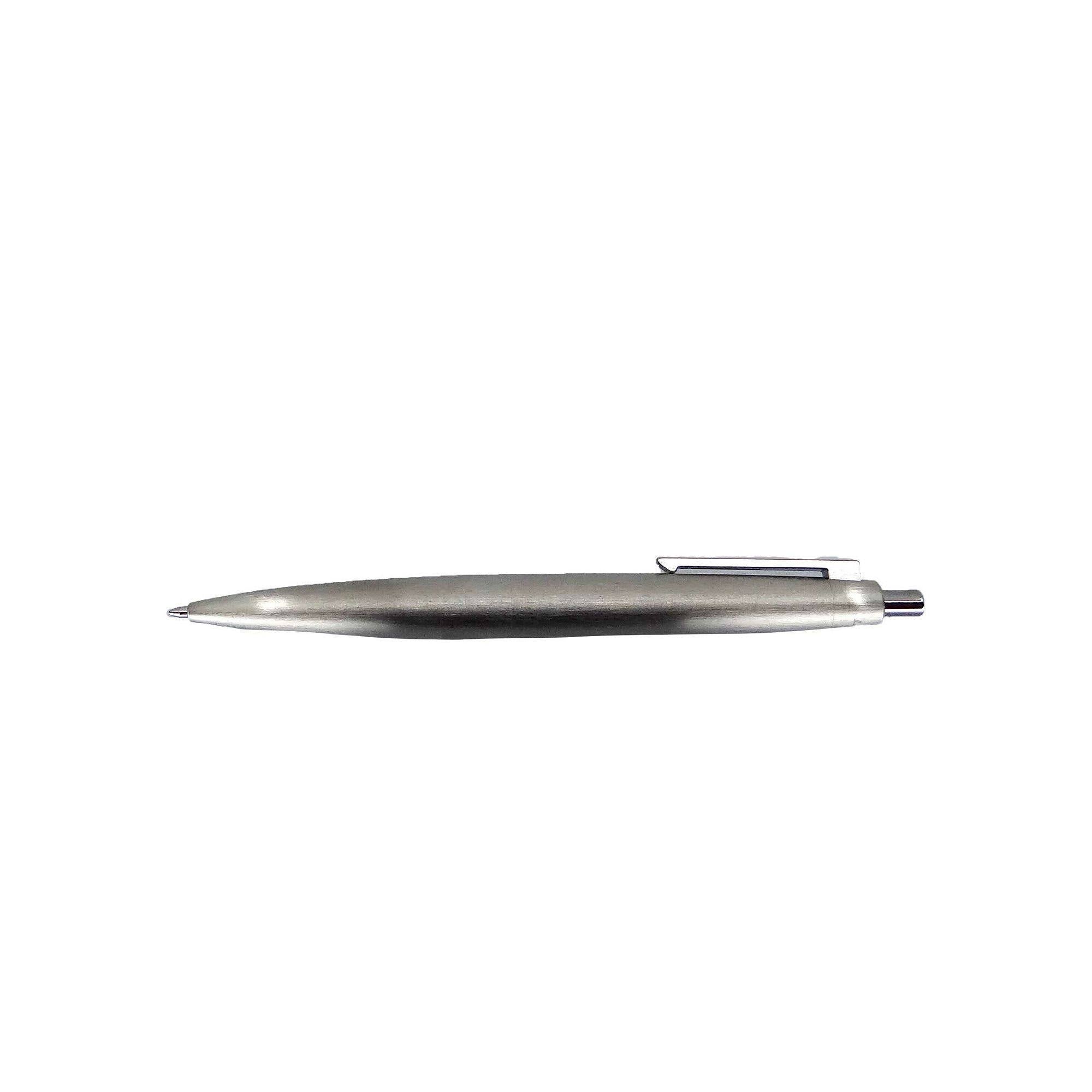 Brushed Stainless Steel Ballpoint Pen V723