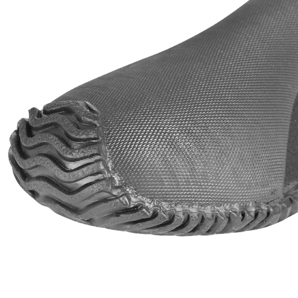Black Neoprene Scuba Boot Shoes with Side Zipper, Size 11 S85859