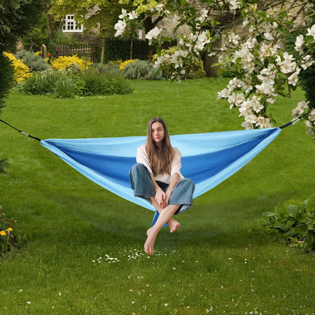 Lightweight Portable Camping Hammock with Storage Bag, 660lbs Load Z955105