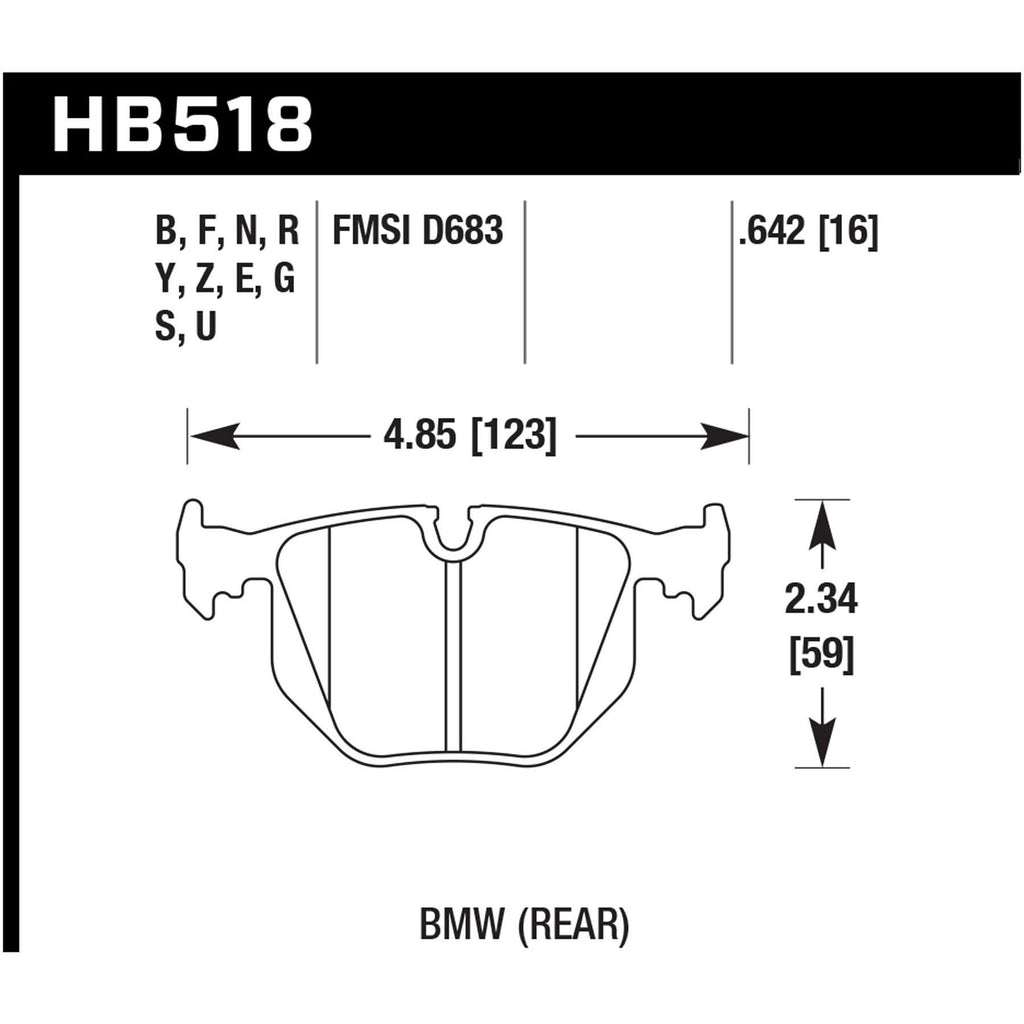 DTC 70 Brake Pads O910629