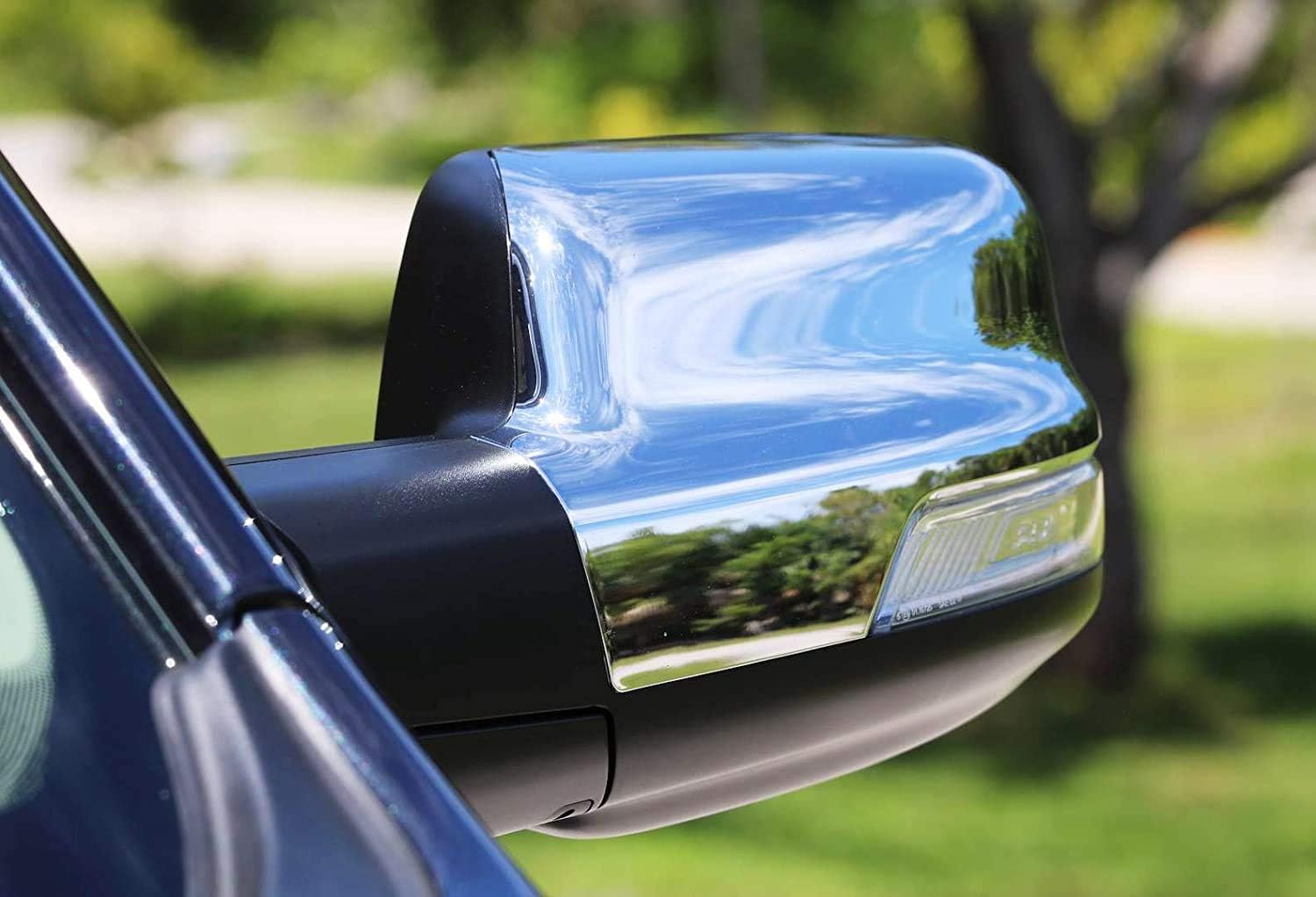Chrome ABS Door Mirror Cover for Dodge Ram 1500 2019 2020 F759125