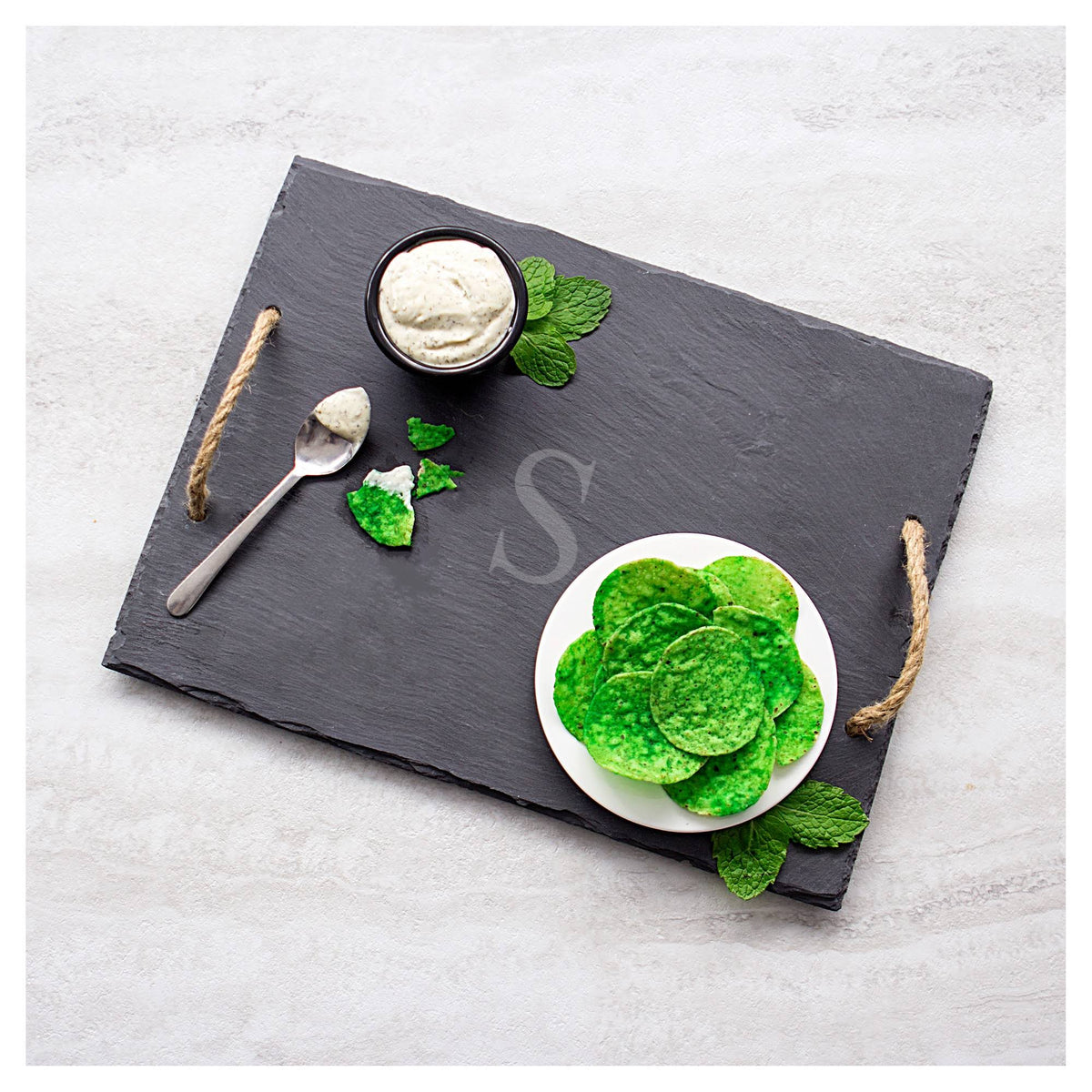 Slate Serving Board - Letter M P462