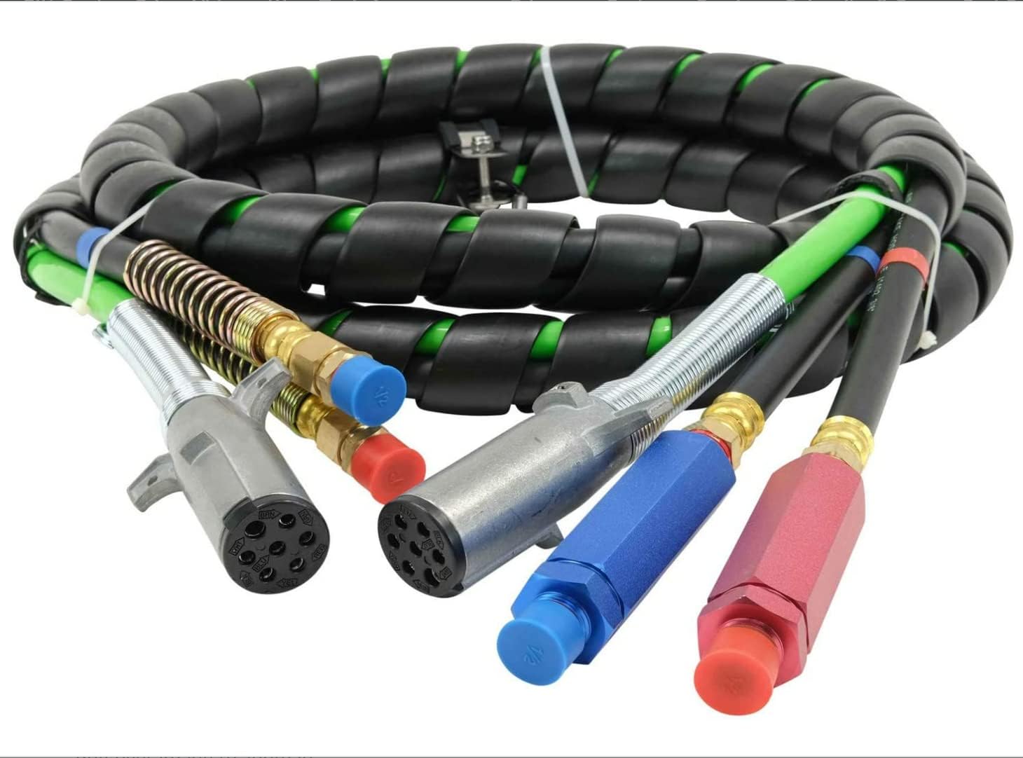 15 Ft 3-in-1 Air Line Hose Assemblies for Semi Truck Tractor Trailer G362