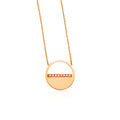 14K Rose Gold Fancy Necklace 18'' I2431