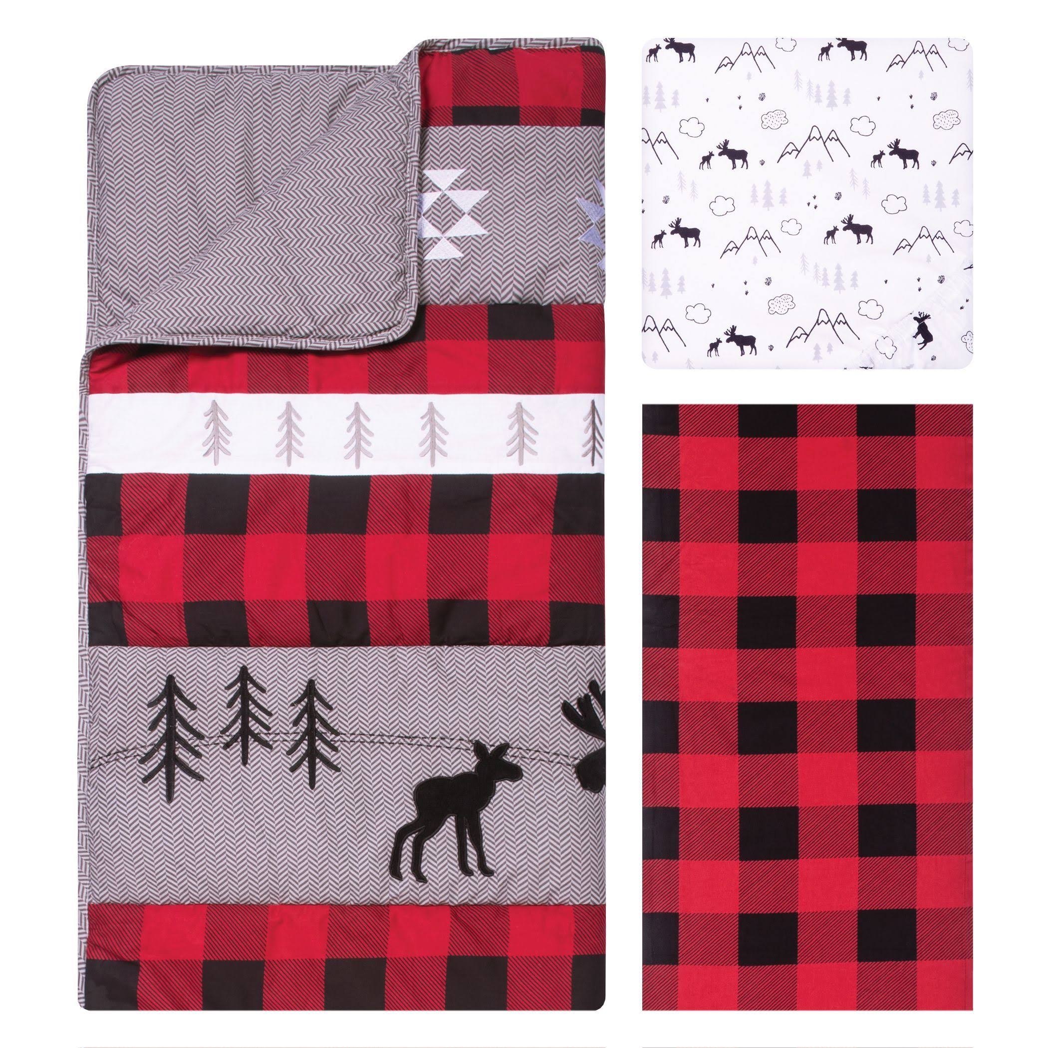 3 Piece Crib Bedding Set R968