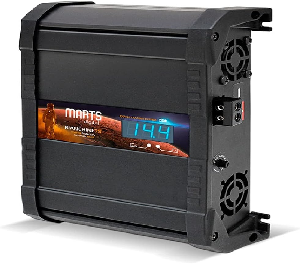 75 Amp Dual Protection Automatic Power Supply with Digital Voltmeter A223836