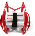 3 Story 25 Feet Retractable Emergency Escape Ladder with Anti-Slip Rungs N790942