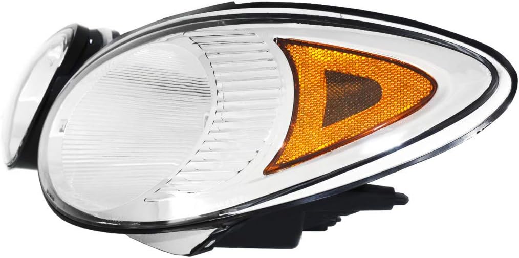 Headlight Assembly Pair with Bulbs F630