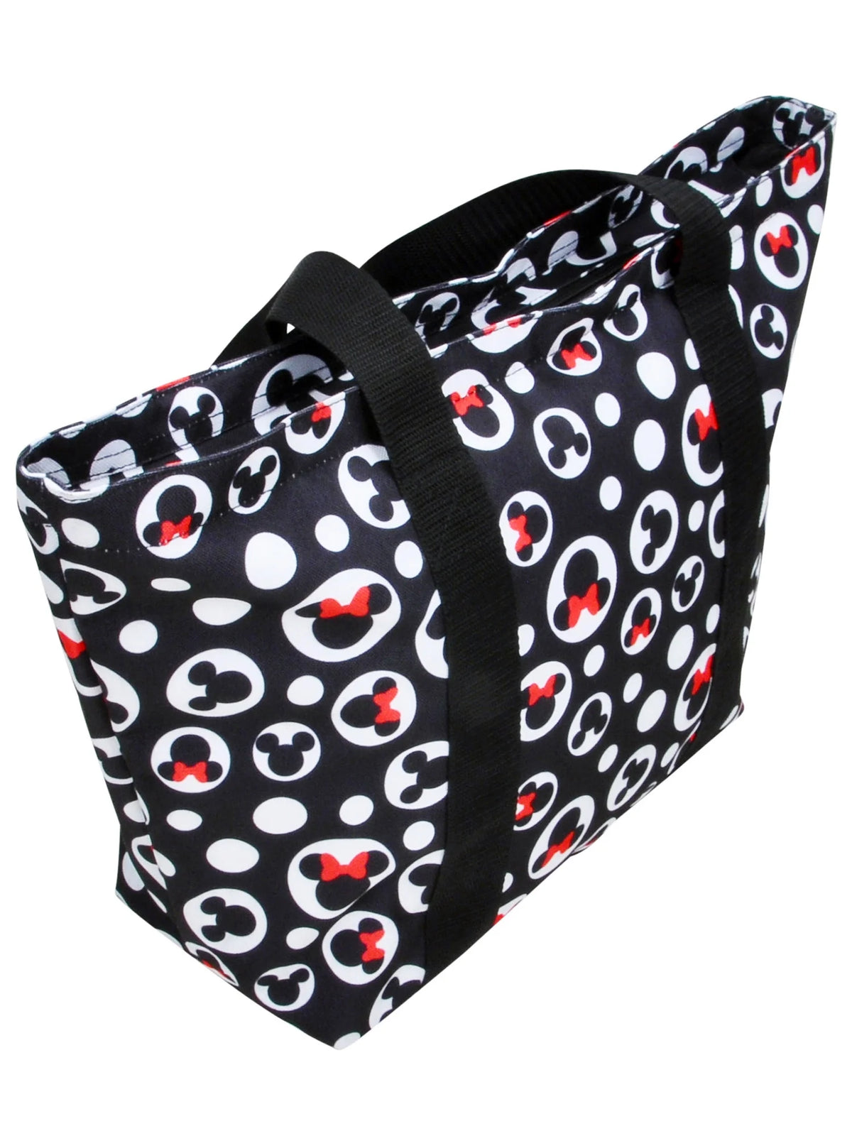 Black Zippered Tote Bag Y391162
