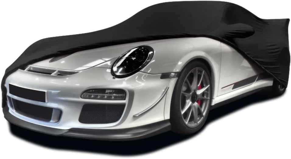 Black Velvet Stretch Indoor Car Cover F57195