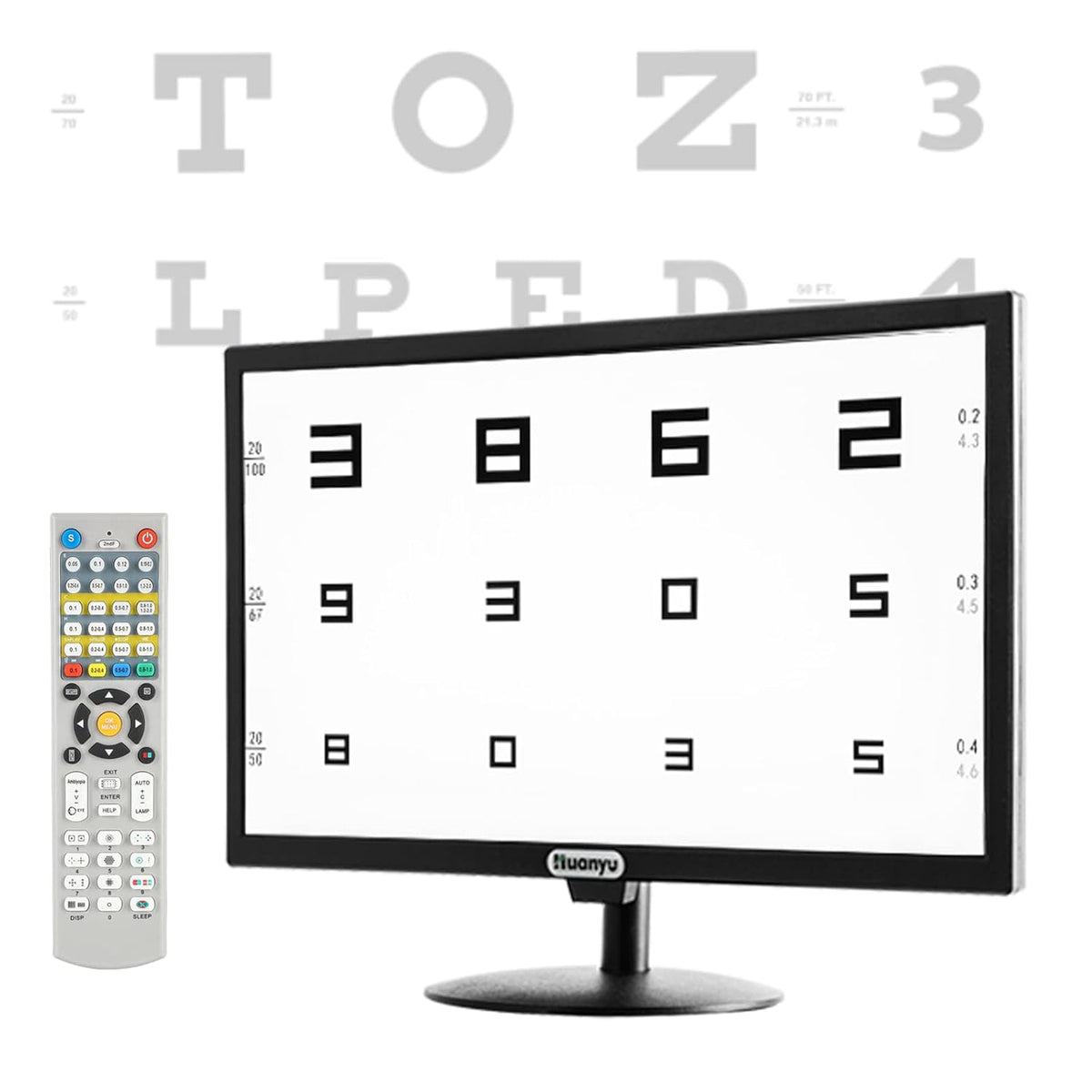 23inch LCD Electronic Eye Charts with Remote R76255
