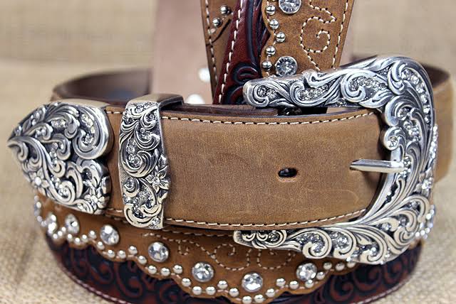 Brown Crystal Belt L820219