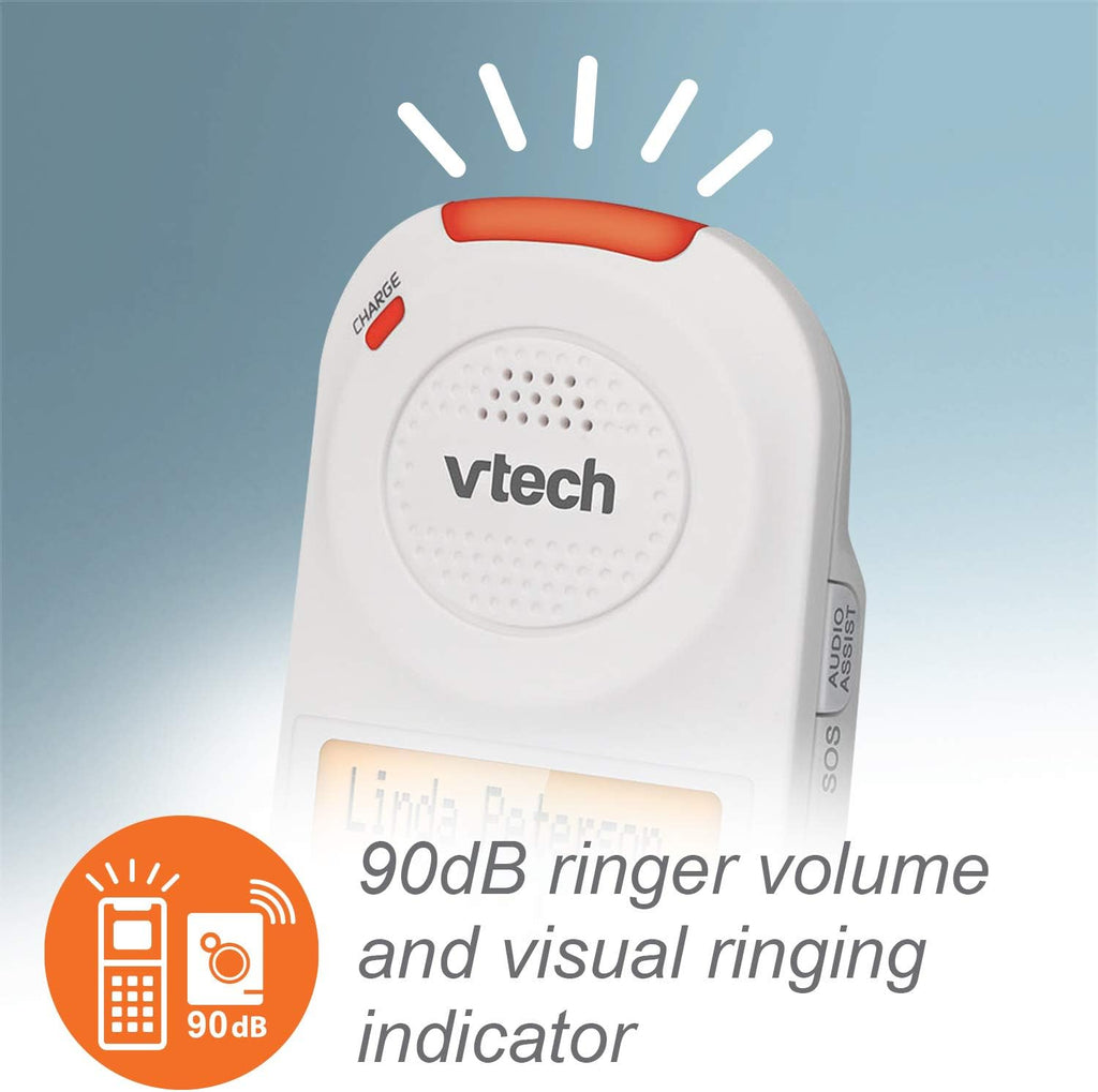 Amplified Corded/Cordless Senior Phone with Answering Machine I894
