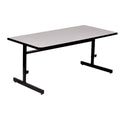 Adjustable Height Computer Station Office Table 24-in 36-in P3456