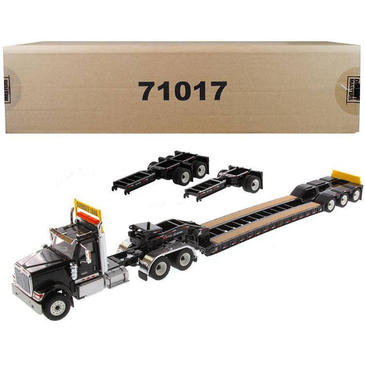Black XL 120 Lowboy Trailer Diecast Model Q1231
