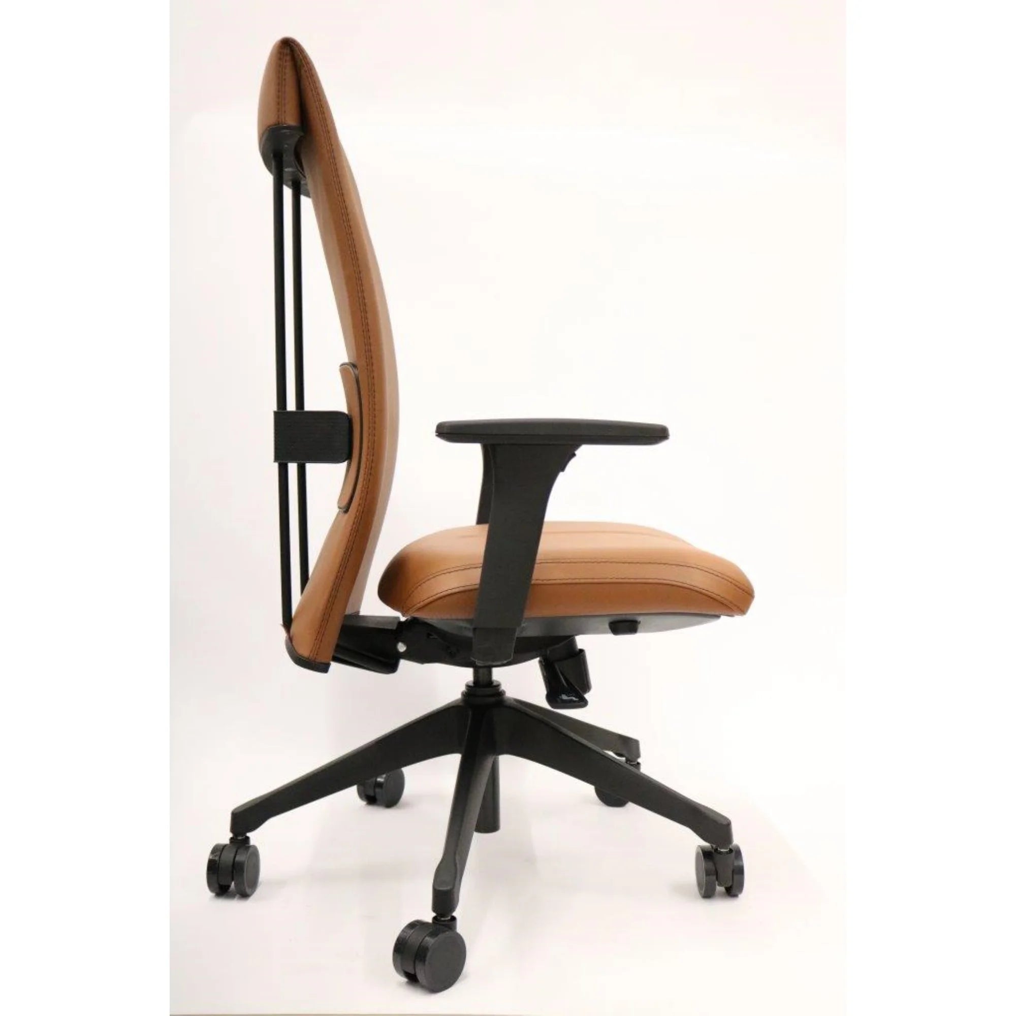 Camel Leather Office Chair L659