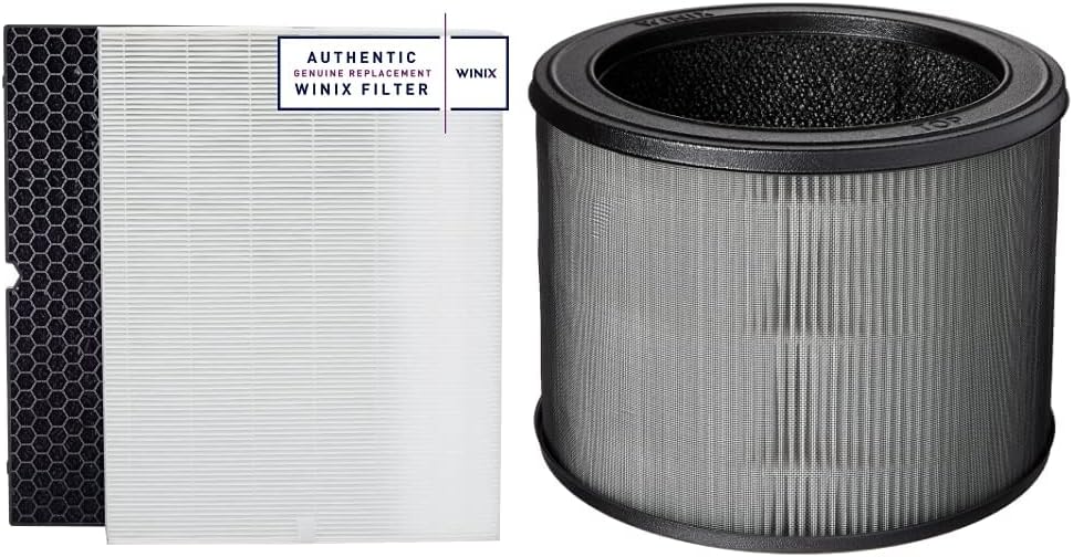 White Pack of 2 Replacement Filter H for Air Purifier C567