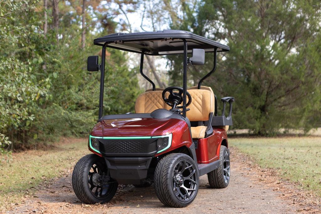 Carmine Red Metallic Body Kit For EZGO RXV Golf Cart X5641