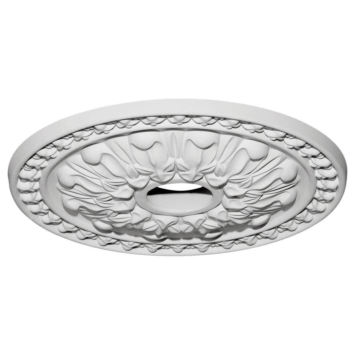 18x22OD x 3 1/2x22ID x 1 3/8x22P Ceiling Medallion Q870