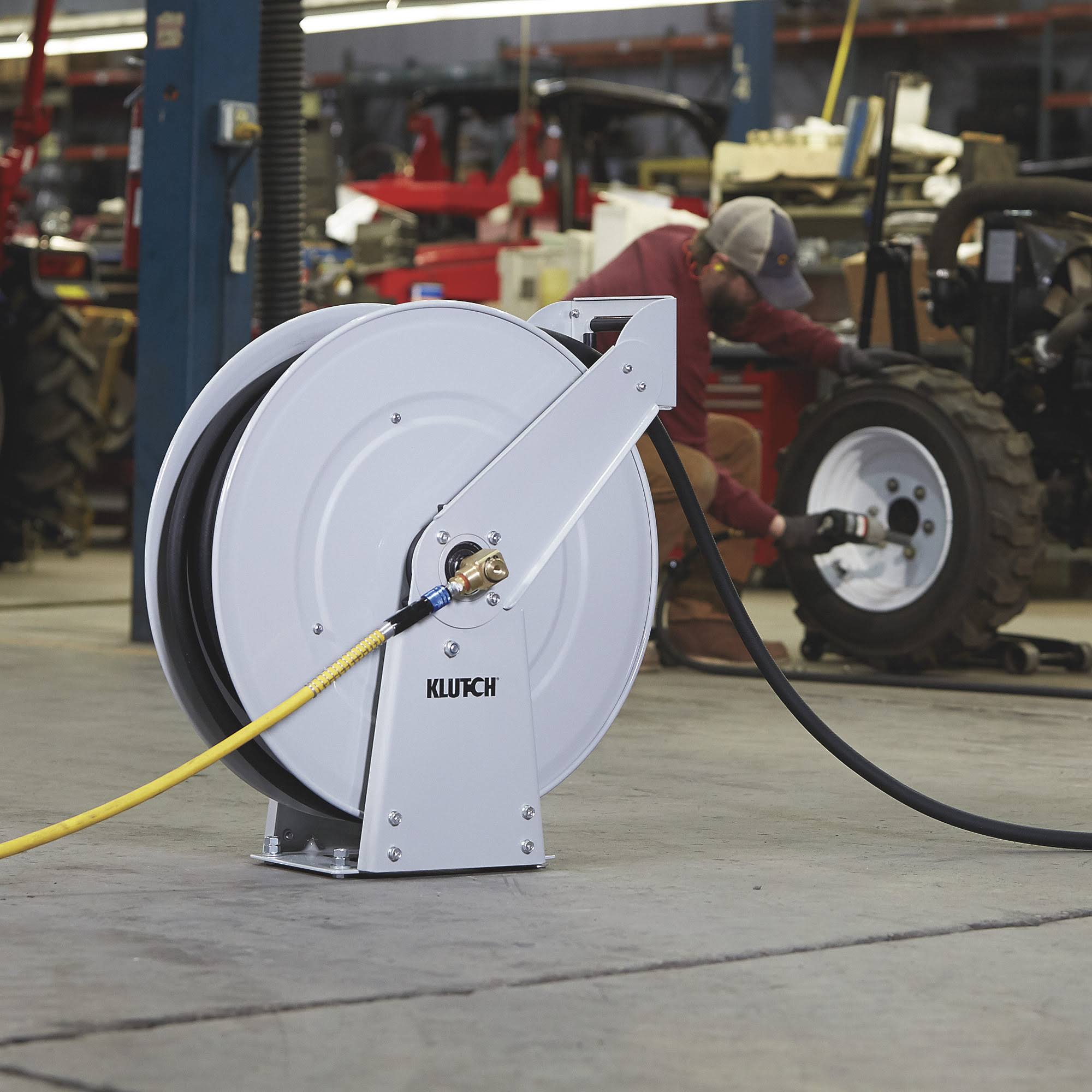1/2inch x 100ft NBR Rubber Air Hose Reel S302584