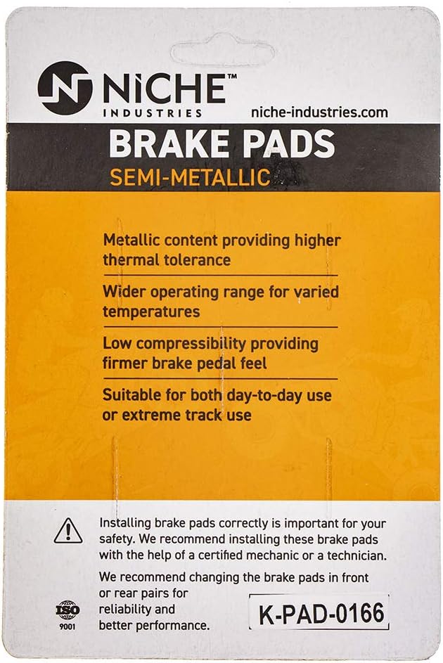 Brake Pad Set Semi-Metallic Pack of 2 I17633