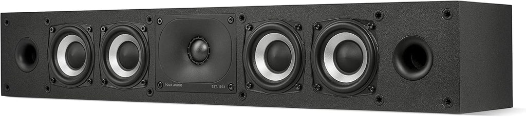 Midnight Black Slim Center Channel Speaker V6870