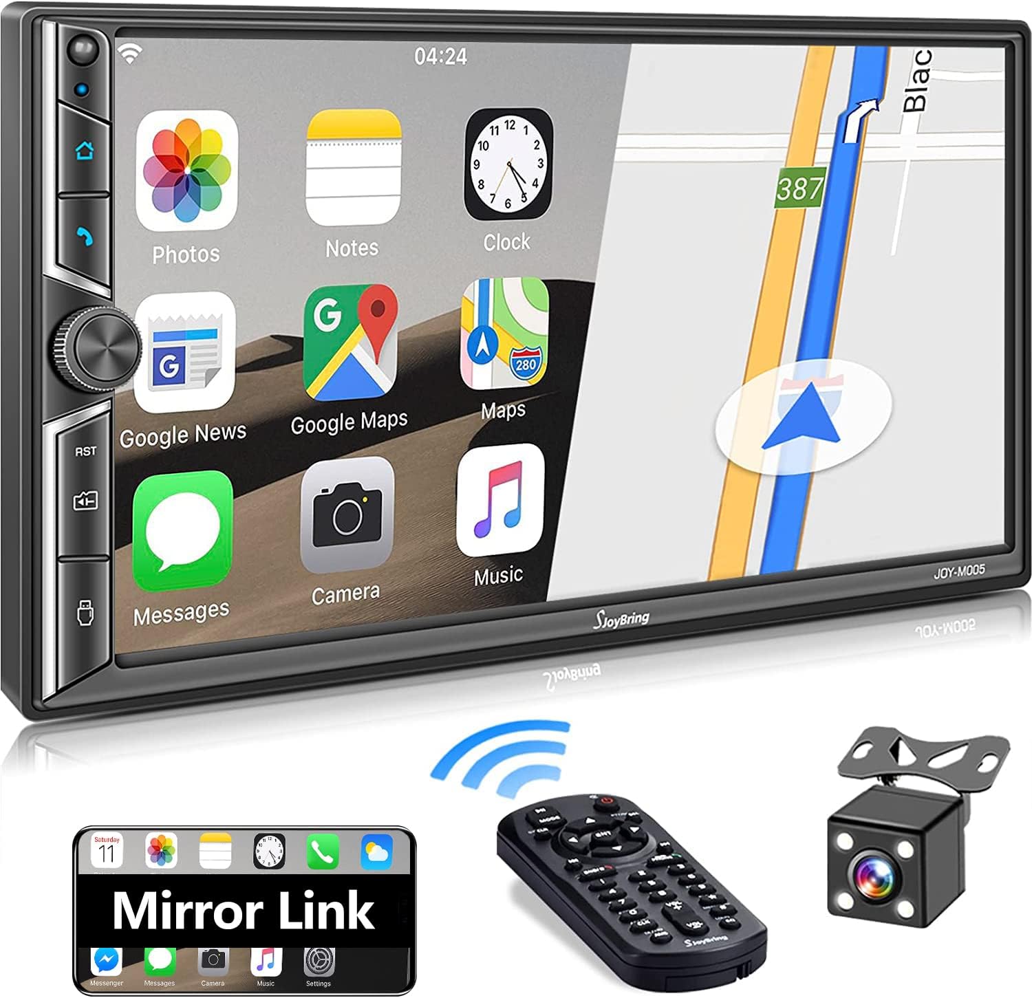 7 Inch Touchscreen Car Stereo with Bluetooth 5.1, Backup Camera K173864