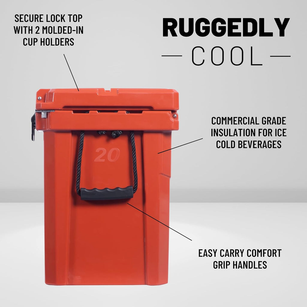 5.28 gal 20 ltr Rotomolded Beverage Cooler Z159269