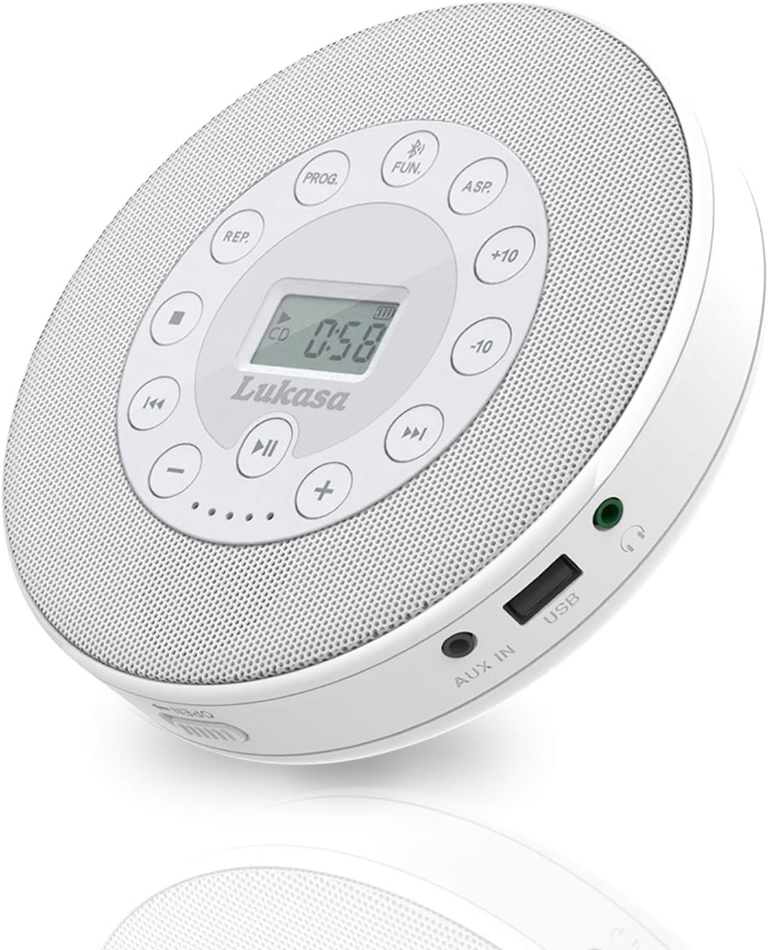 Portable Bluetooth CD Player with Built-in Speaker O940