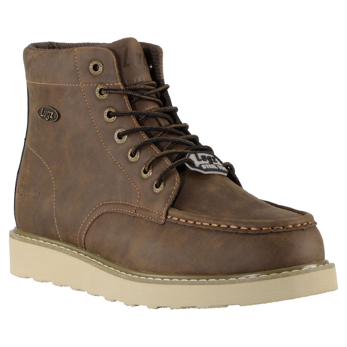 Steel Toe Moc Toe Chukka Work Boots P812
