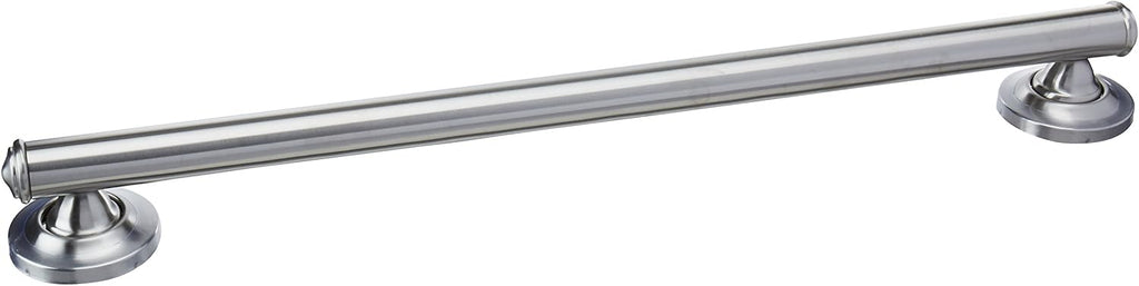 Brushed Nickel Bathroom Grab Bar with Curled Grip, Pack of 2 A263634