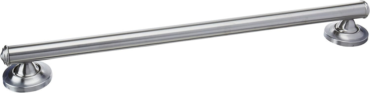 Brushed Nickel Bathroom Grab Bar with Curled Grip, Pack of 2 A263634