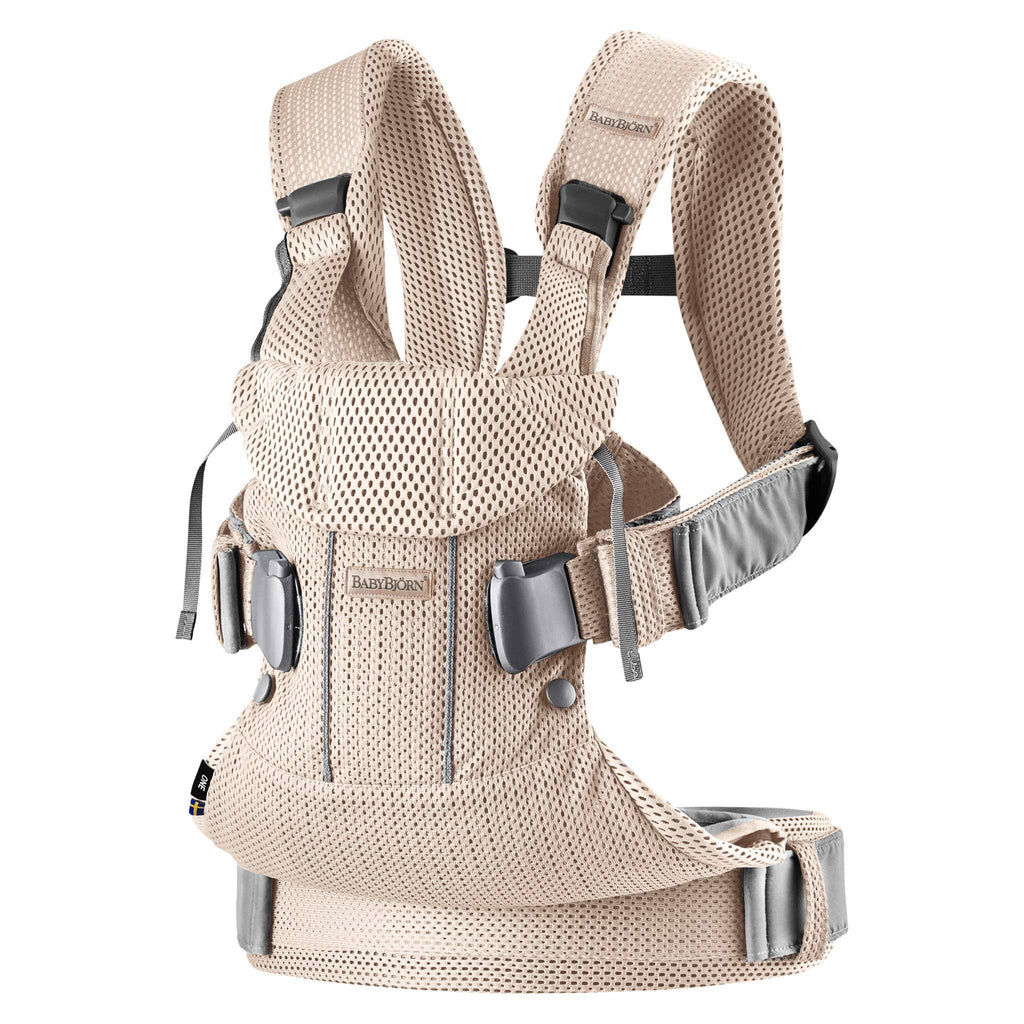 Pearly Pink 3D Mesh Baby Carrier V126568