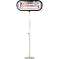 Black Halogen Infrared Electric Patio Heater S779