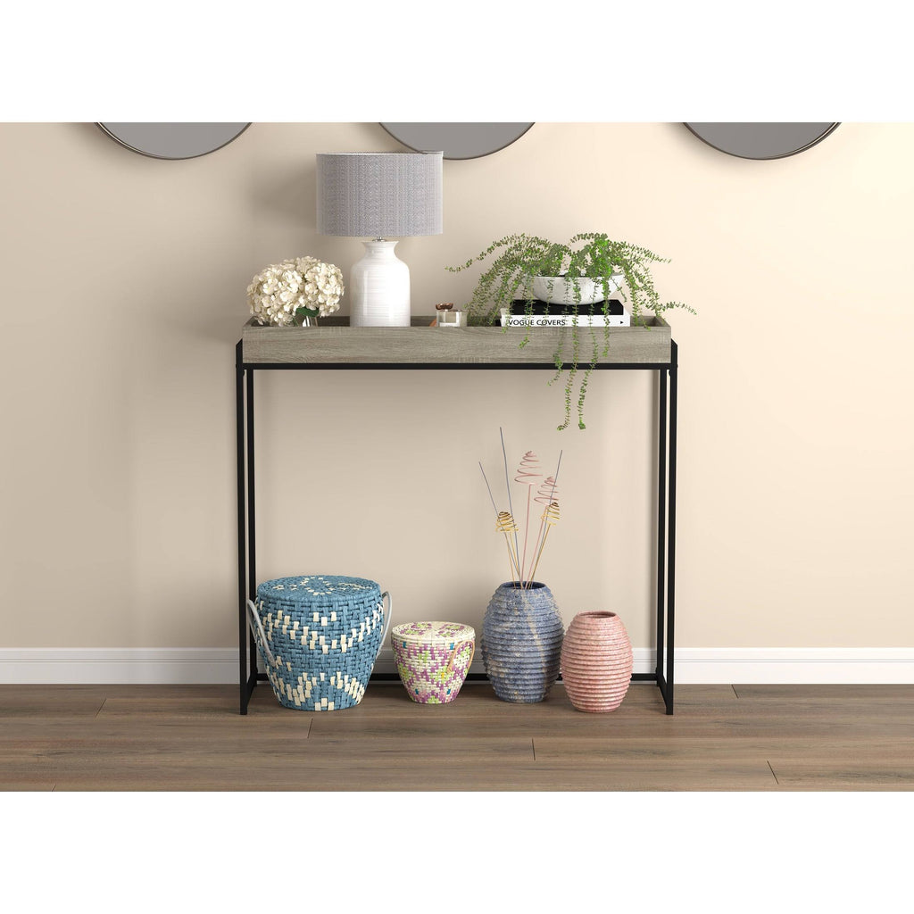 Dark Taupe Console Table E6706