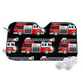 Medium Fire And Rescue Truck Windshield Sun Shade X96030