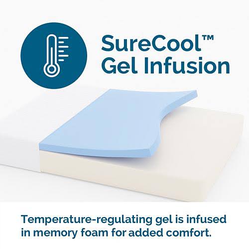 Queen Plush Gel Memory Foam Mattress S58311