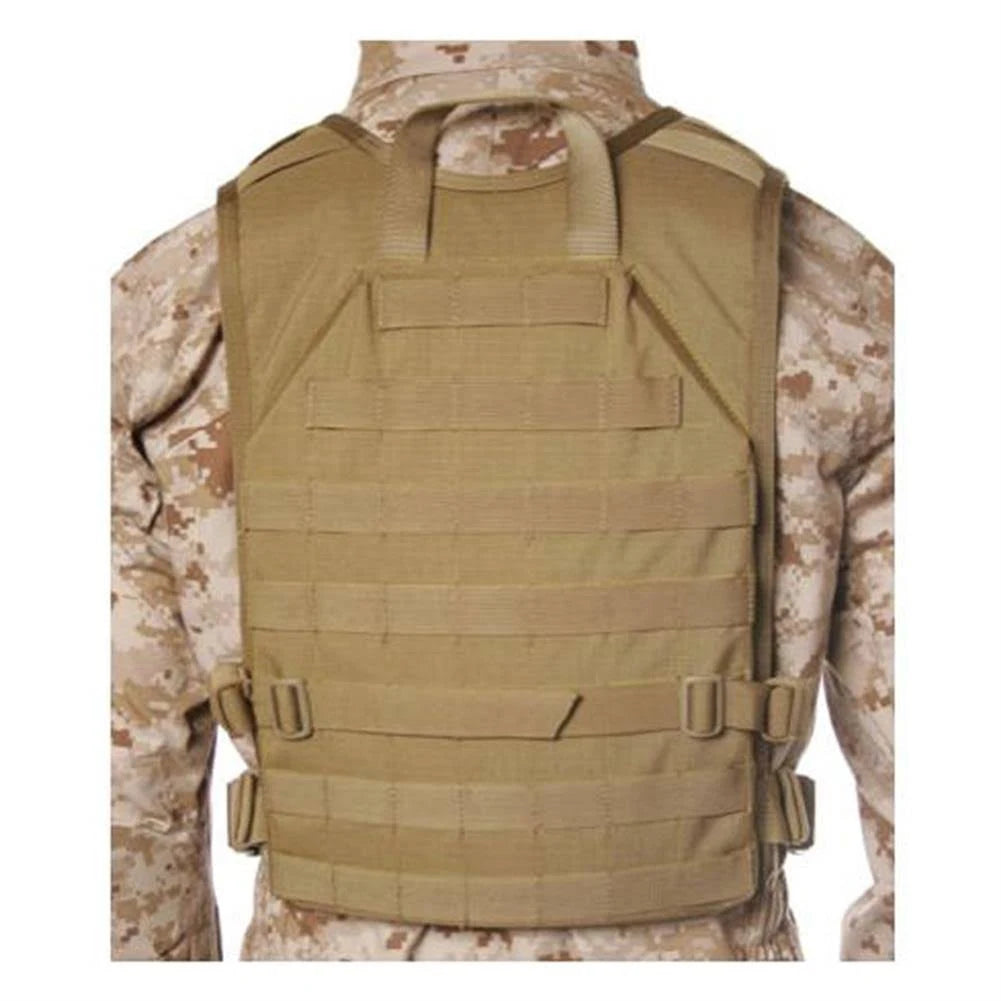 Coyote Tan Medium Molle Plate Carrier Harness R281657